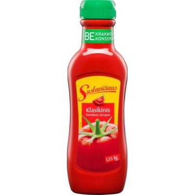 Ketchup classic Suslavičiaus, 1.25 kg